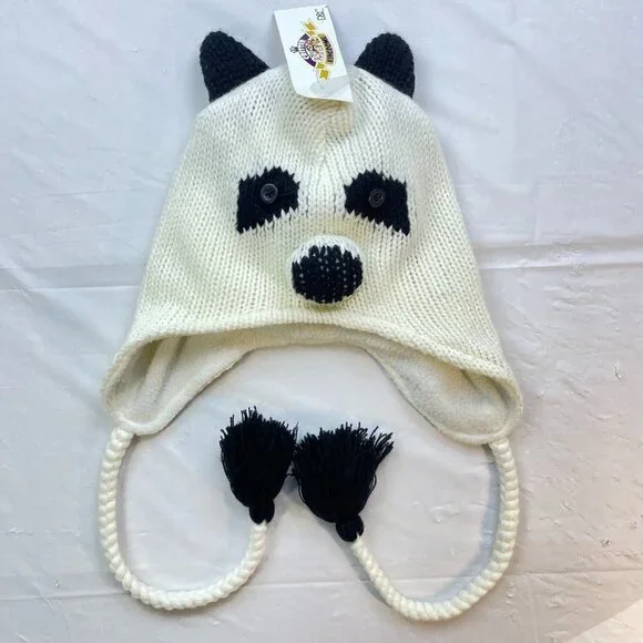 NWT Critter Kingdome Panda hat One size - Picture 1 of 6